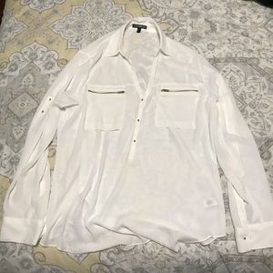 Express white blouse
